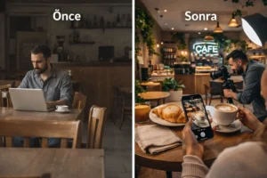 İzmir sosyal medya içerik çekimi ile işletmeler için profesyonel içerik dönüşümü